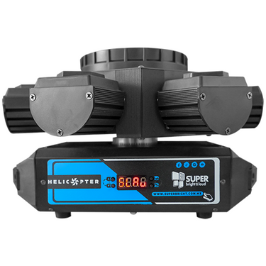 Cabeza Movil Super Bright Helicopter 10 Leds 10w Rgbw 4 En 1